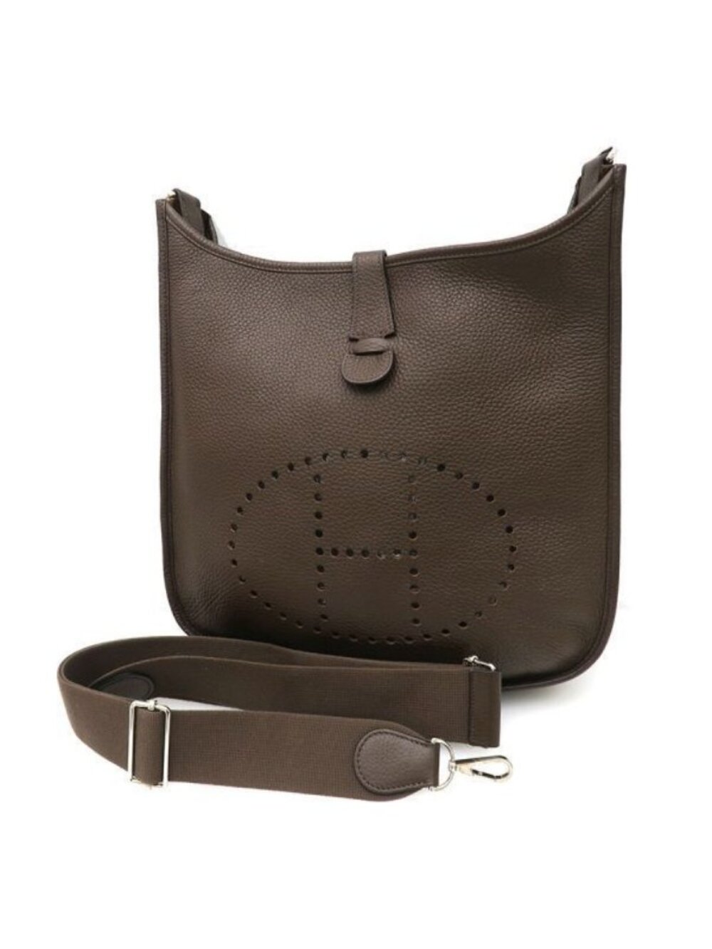 Hermes Evelyne Wallet Brown